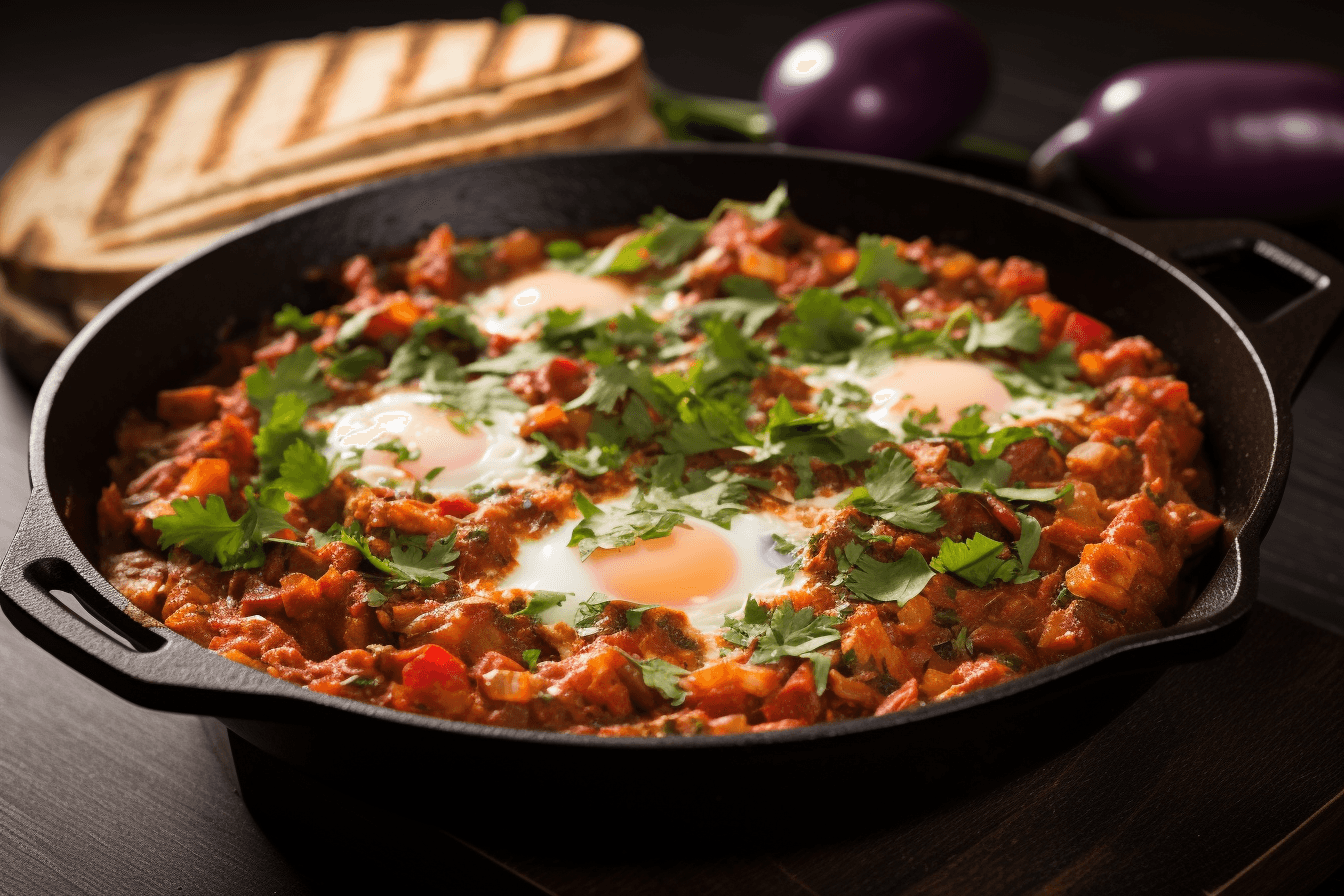 Israeli Eggplant Shakshuka