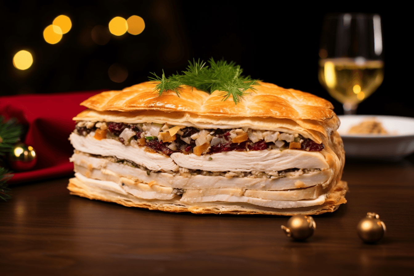 Truffle Turkey Sandwich Pie