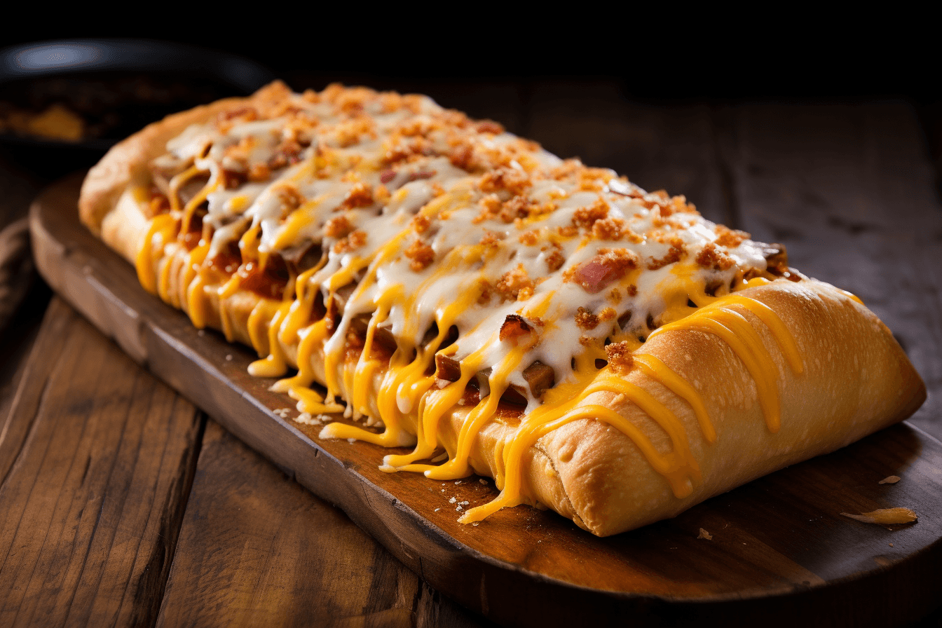 Hot Dog Pie with Cheeseburger Crust