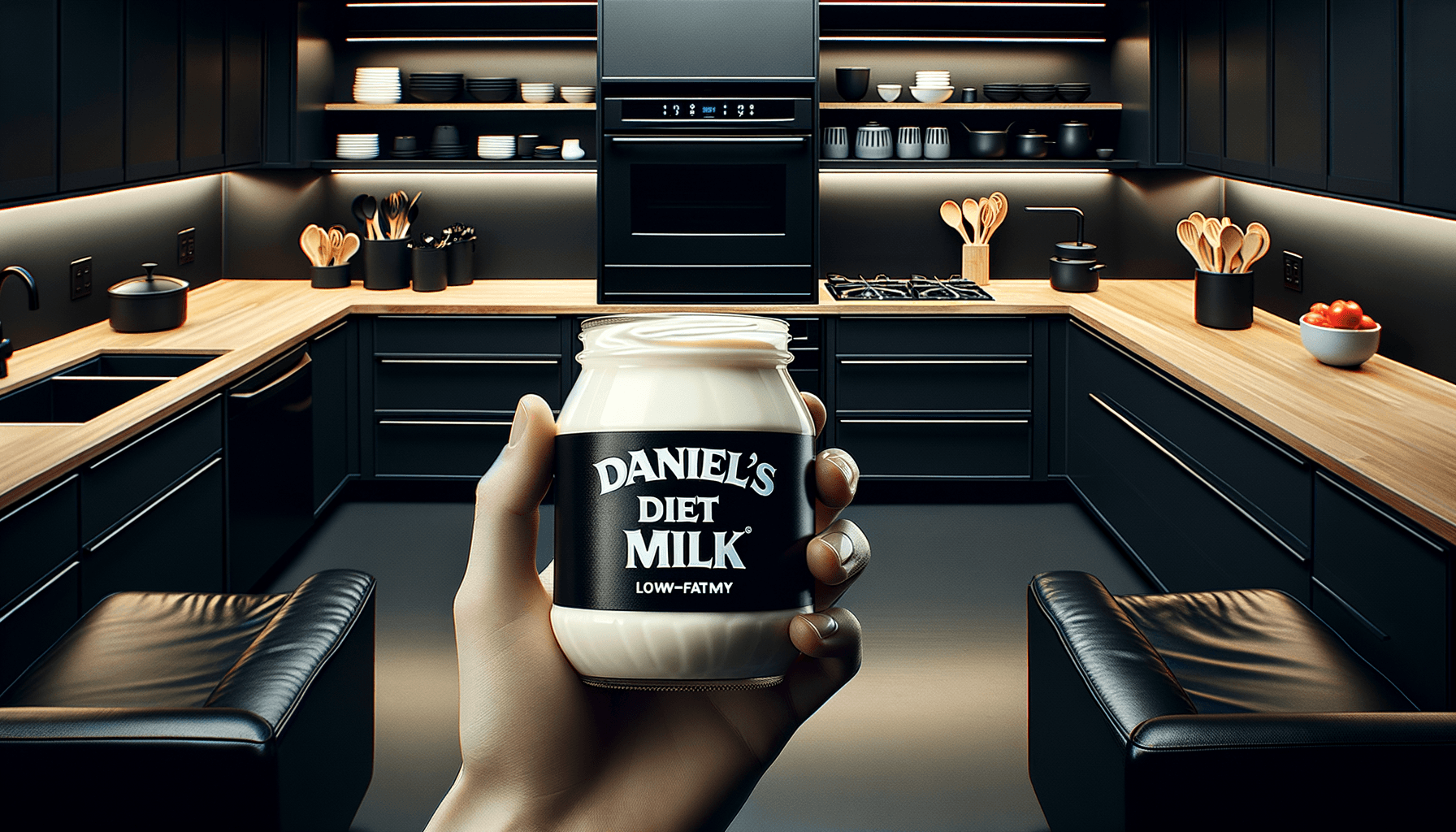 depicts a cooked recipe for daniel's diet mayo milk