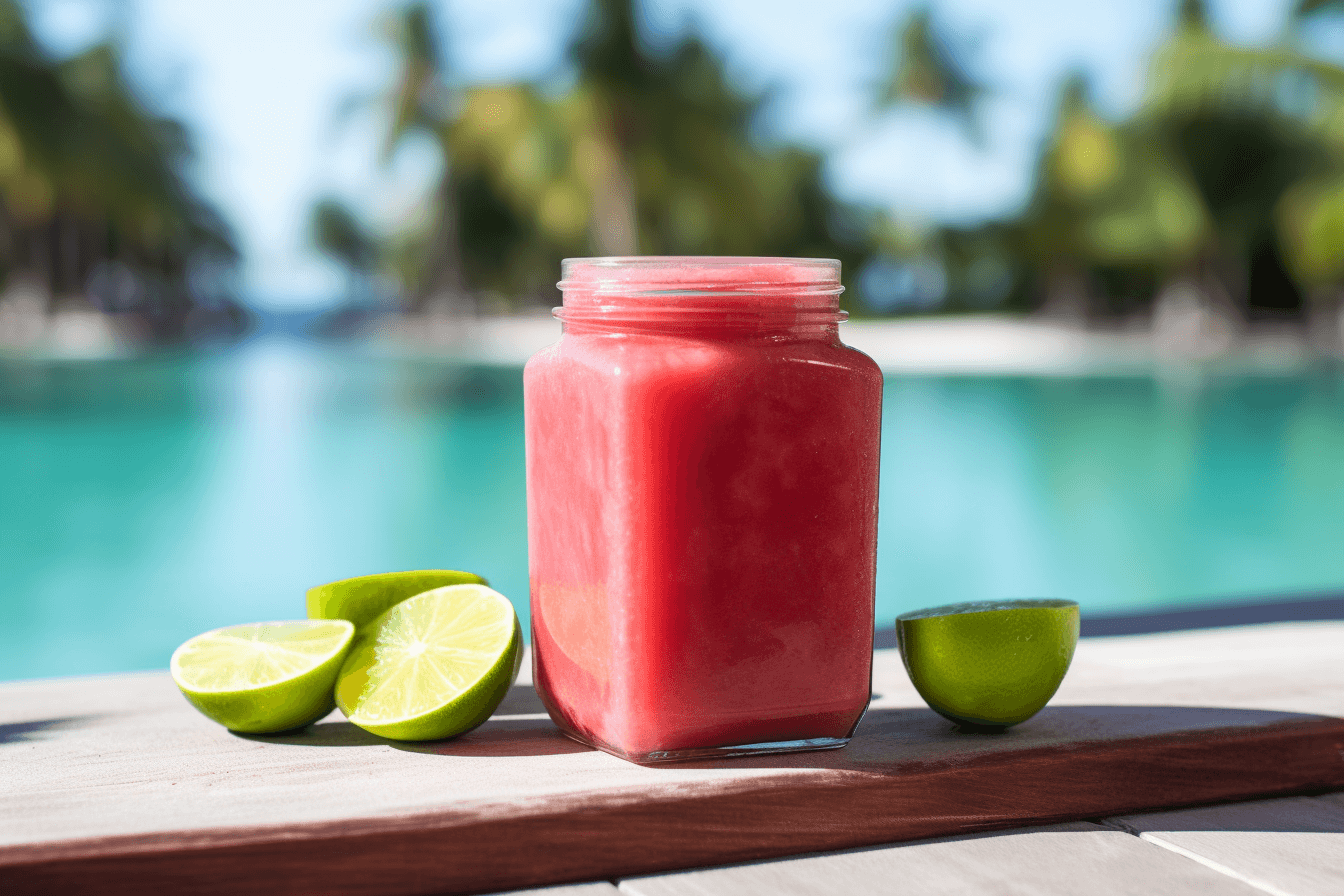 Vegan Watermelon Aloe Vera Shake