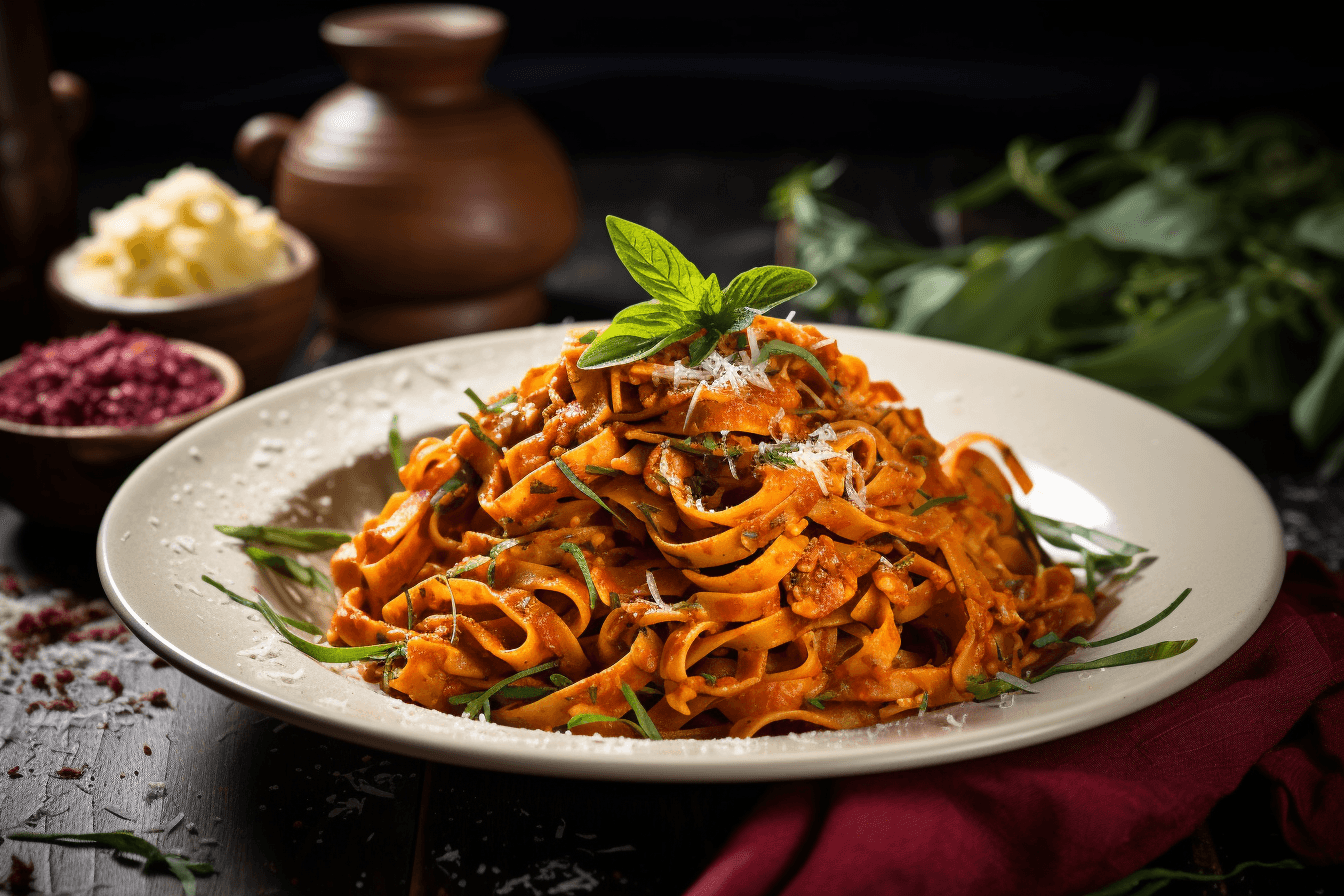 Red Pesto Pasta