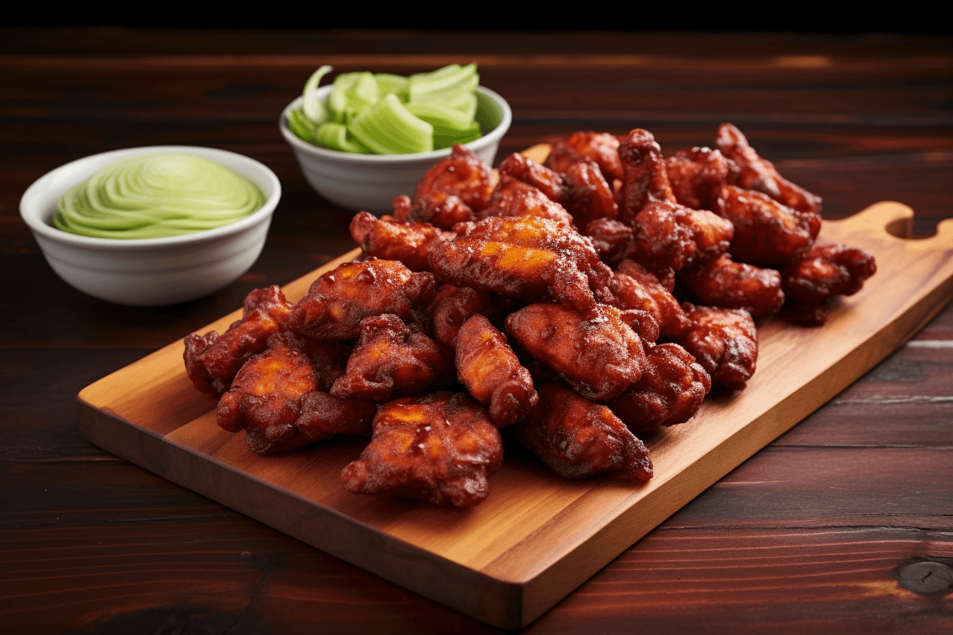 Sweet and Spicy Chicken Wings