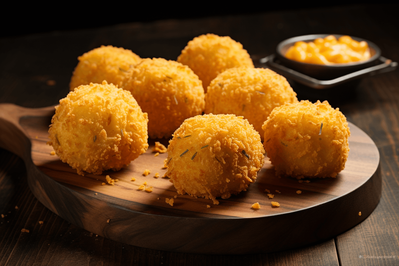 Fried Mac and Cheese Poppers