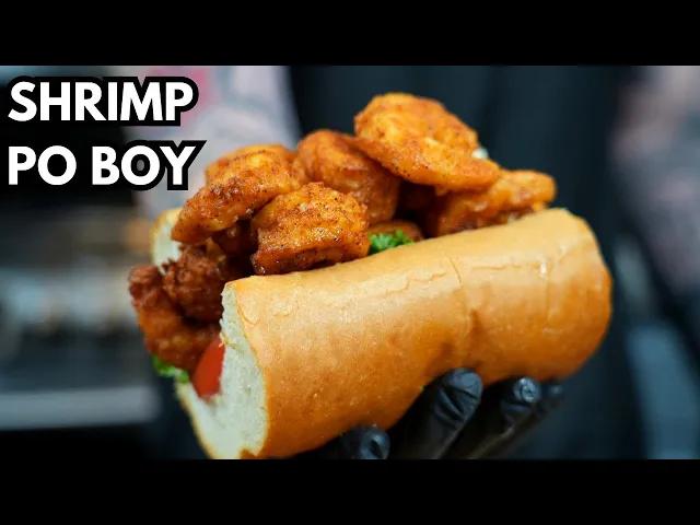 Crispy Shrimp Po Boy
